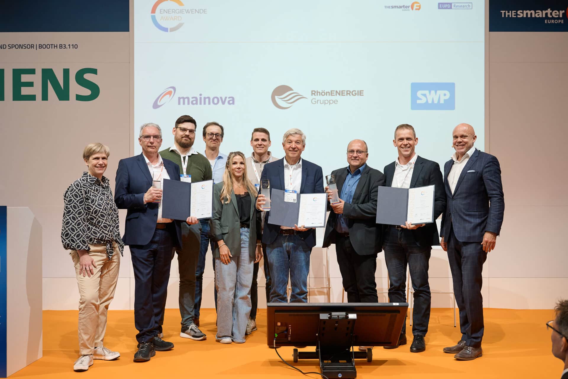 Teilnehmer der Paneldiskussion Energiewende