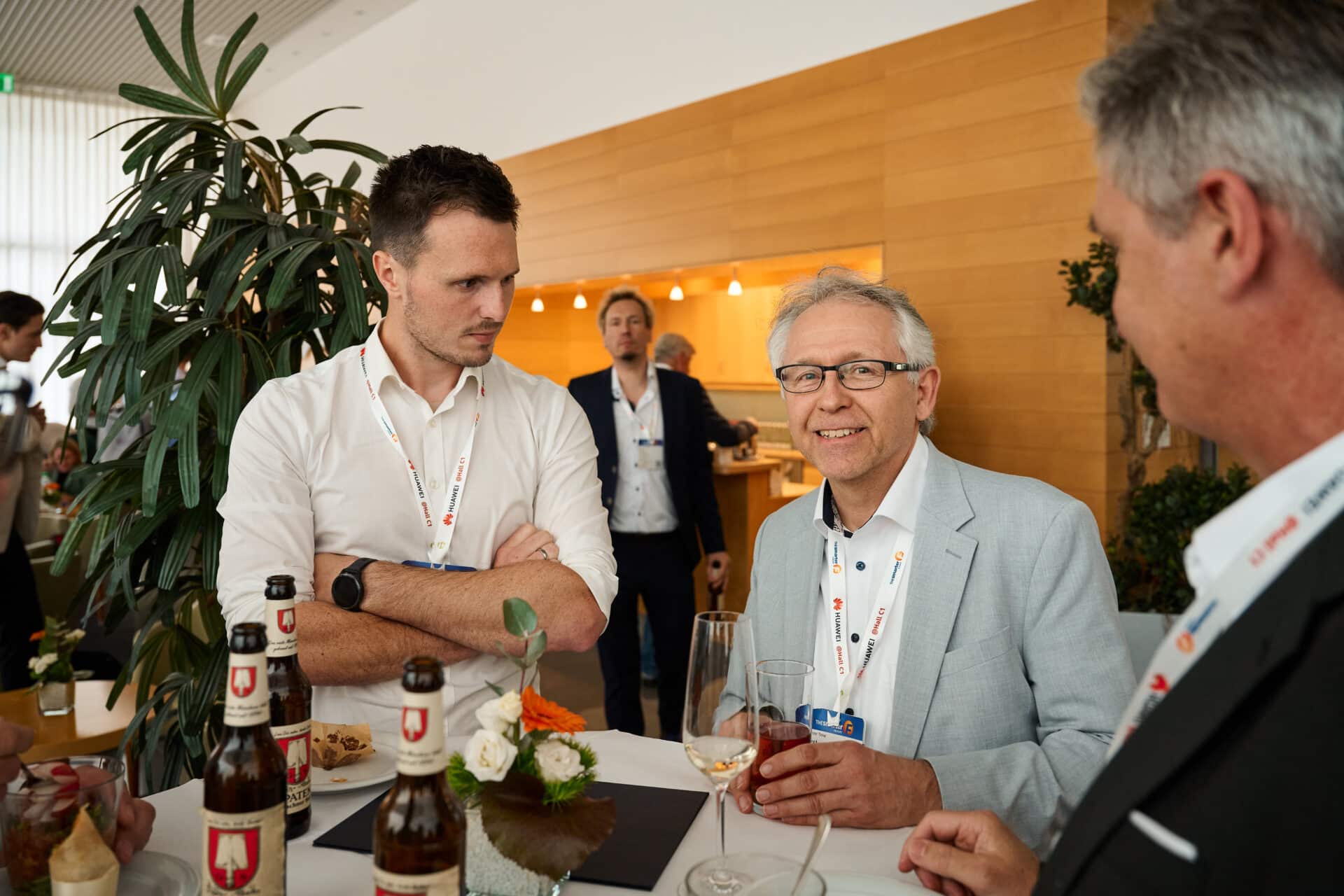 Sektauskang in der Utility Lounge 2025