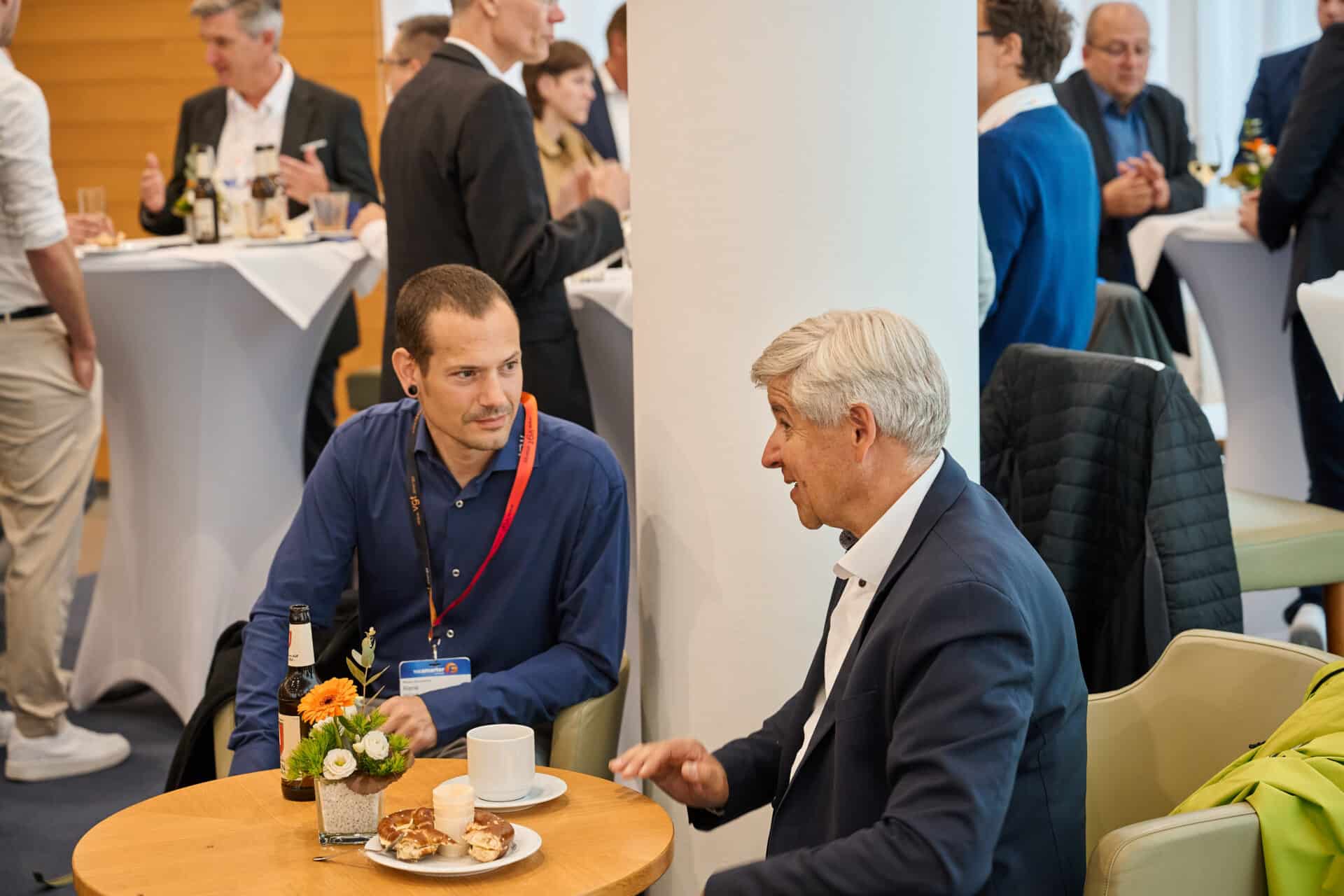 Sektauskang in der Utility Lounge 2025
