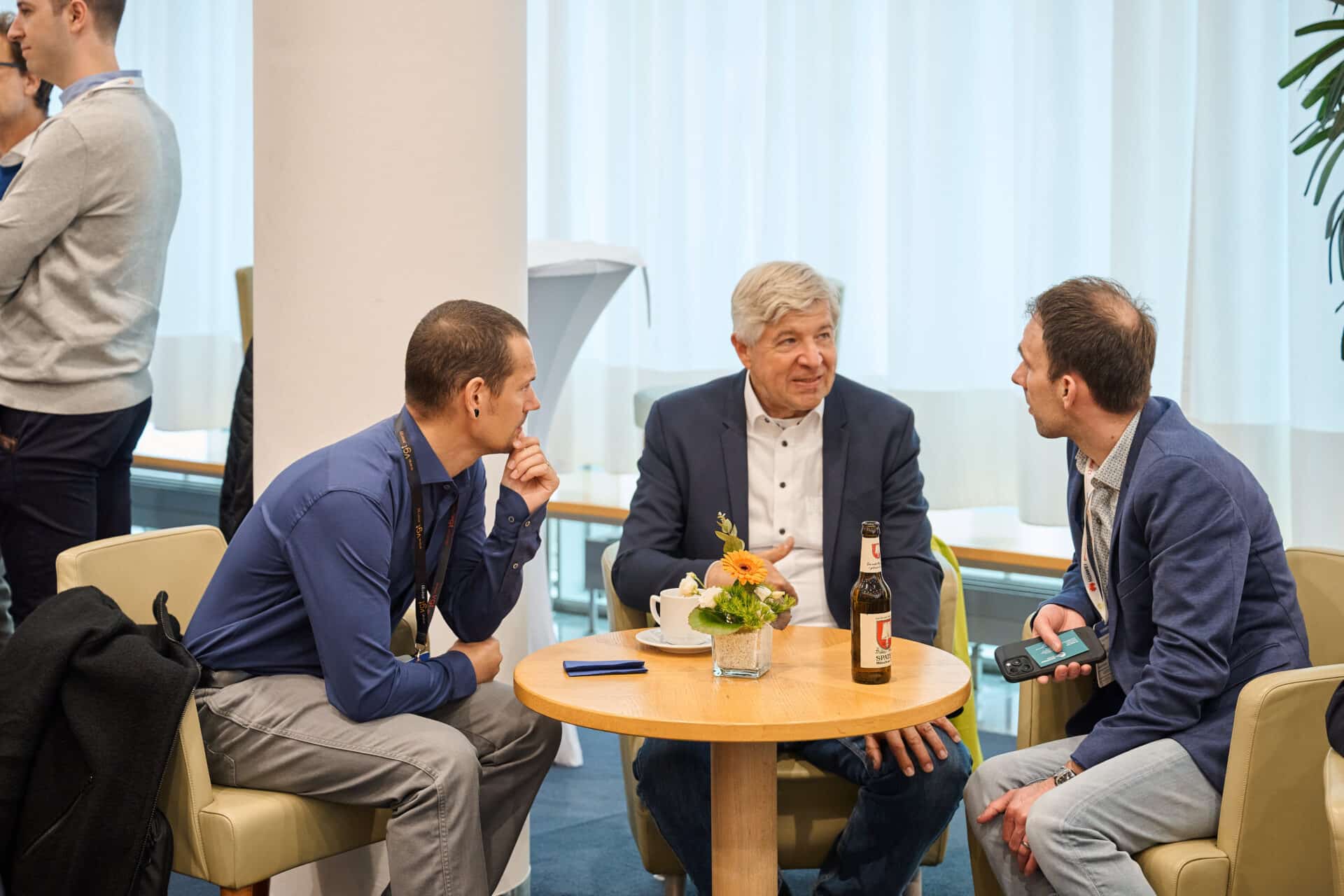 Sektauskang in der Utility Lounge 2025