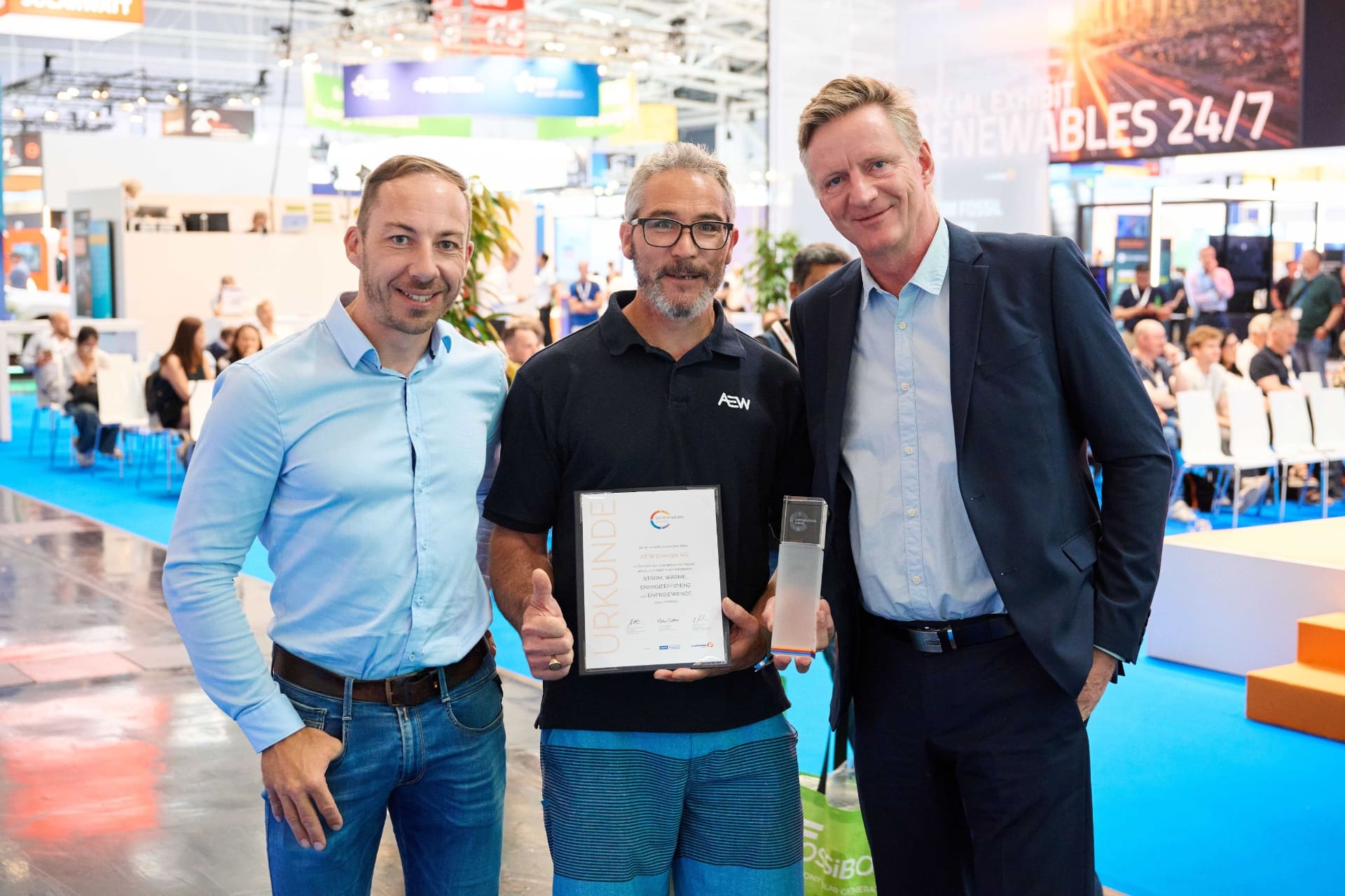 AEW Energie AG | Category Electricity, Heat, Energy Efficiency & Energy Transition